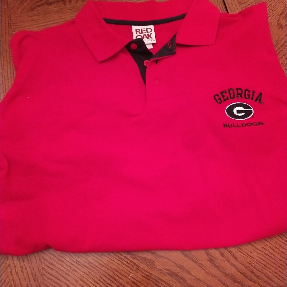 Red oak sportswear Georgia Bulldog Short Sleeve la